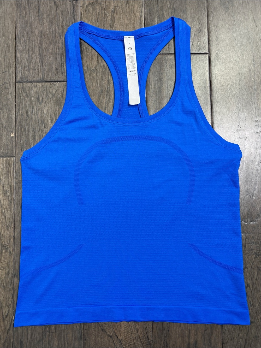NEW Lululemon Swiftly Tech Racerback Tank Top 2.0 *Race Length Blazer Blue Tone